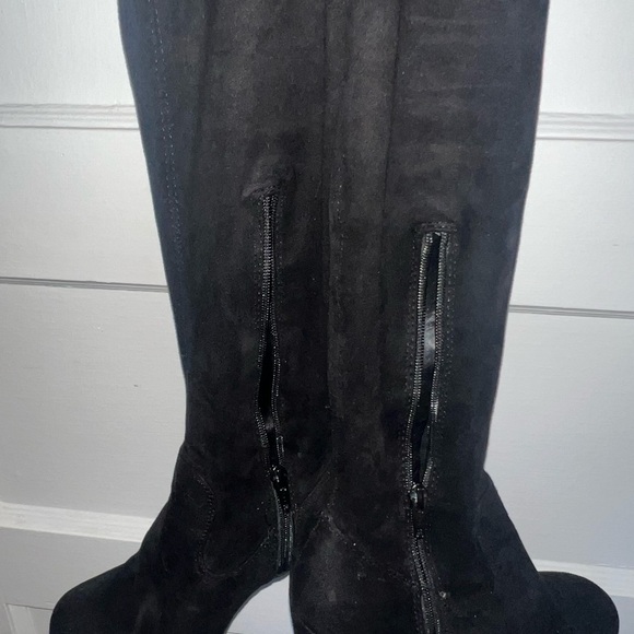 Black Over-the-Knee Boots - Picture 12 of 14